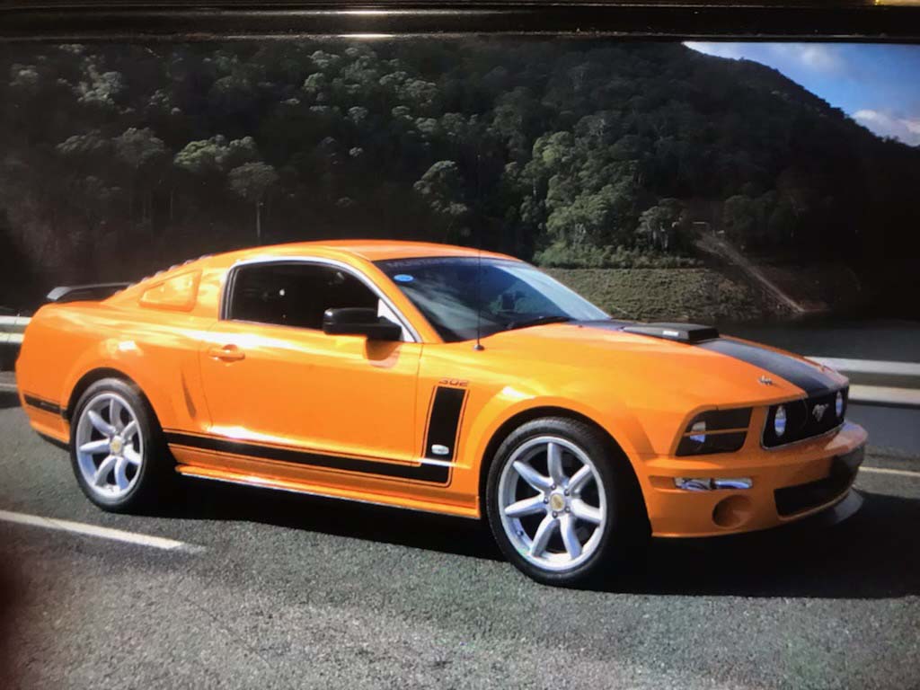 Chris's 2007 Parnelli Jones Saleen Mustang